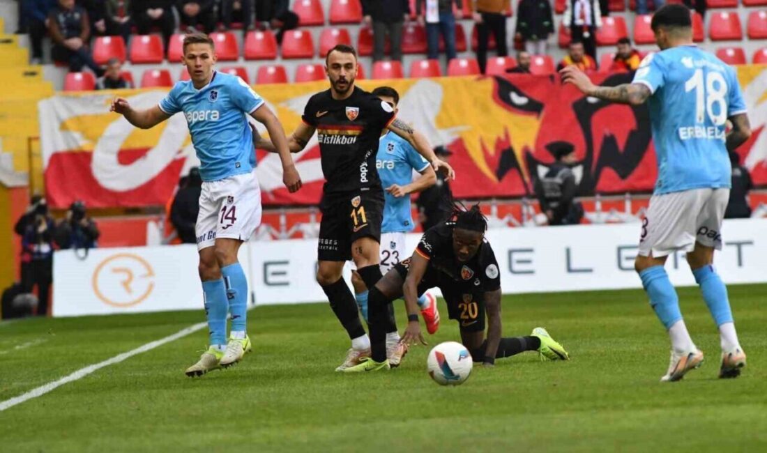 Kayserispor ve Trabzonspor, Süper Lig’in 22. Haftasında Beraberliğin İlk Çeyreğini Yaşadı Trendyol Süper Lig 22. haftasında Kayserispor, Trabzonspor ile evinde mücadele