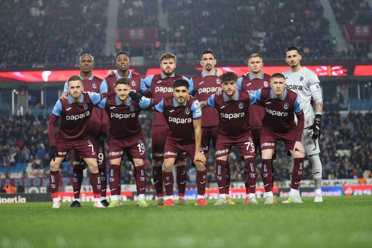 Trendyol Süper Lig’in 23. haftasında Trabzonspor ile Eyüpspor'un mücadelesinde ilk