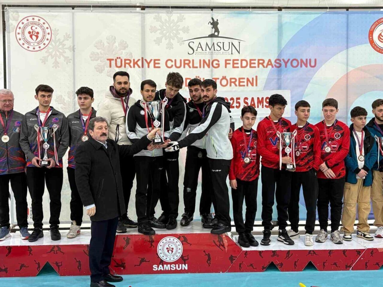 Samsun'da gerçekleştirilen Türkiye Curling Federasyonu Kupası, 5-9 Şubat 2025 tarihlerinde