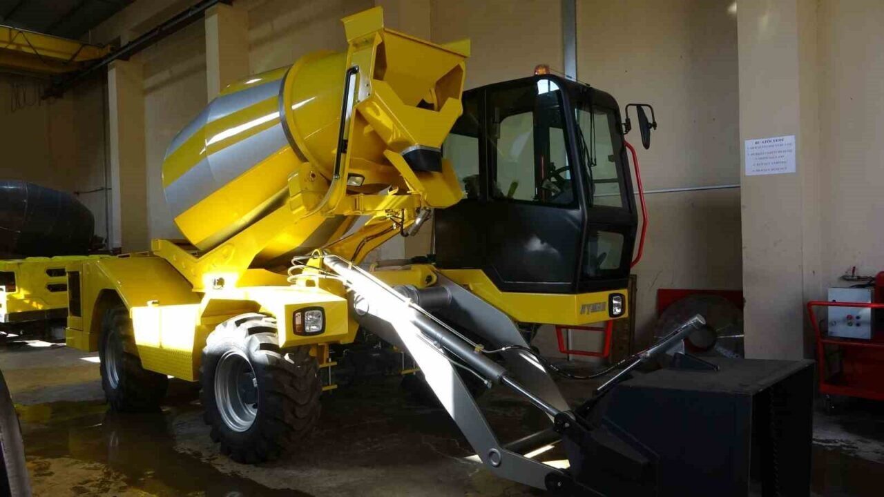 Türkiye, Trabzon'da üretilen mobil beton mikserleri ile dünya pazarına adım