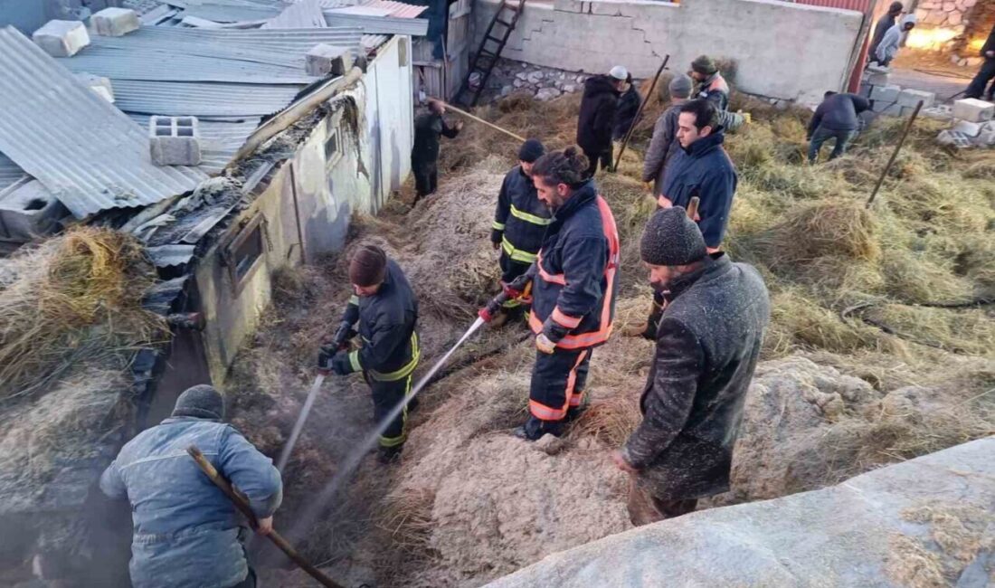 Tuşba’da Ot Yığınında Çıkan Yangın, İtfaiye Ekiplerince Kontrol Altına Alındı Van'ın Tuşba ilçesinde Enver Olgun'a ait ot yığındaki yangın, mahalle