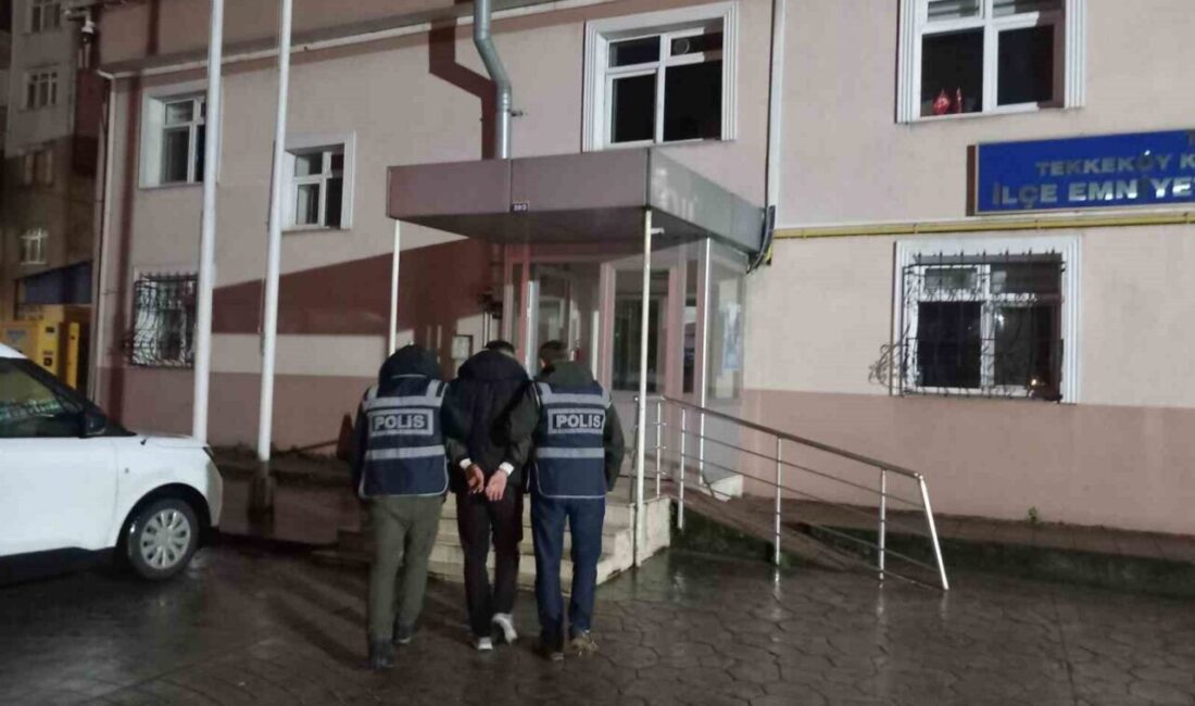 Uyuşturucu Suçundan Hapis Cezası Bulunan Hükümlü Samsun’da Yakalandı Samsun’un Tekkeköy ilçesinde, 12 yıl 6 ay hapis cezası olan