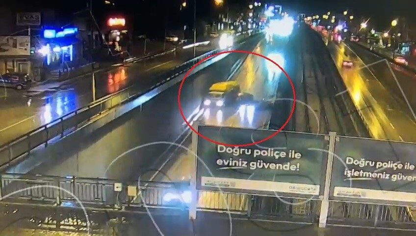 Bursa Yıldırım'da meydana gelen zincirleme trafik kazasında, bir kişi hayatını