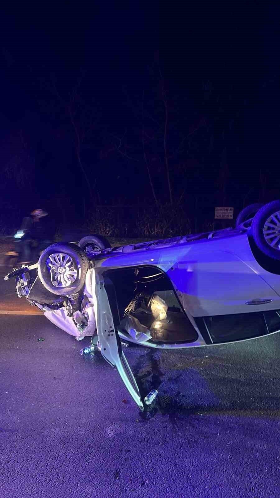 Yalova'da alkollü sürücü Murat Y., 34 KIZ 583 plakalı otomobiliyle