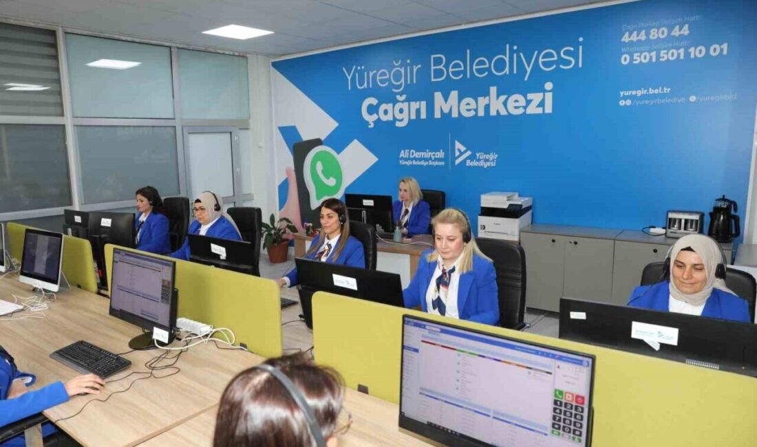 Yüreğir Belediyesi, vatandaşların şikayet ve taleplerini hızlı bir şekilde çözmek