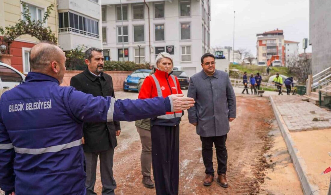 Bilecik Belediye Başkanı Melek Mızrak Subaşı, Hürriyet Mahallesi’ndeki çalışmaları yerinde inceledi. Bilecik Belediye Başkanı Melek Mızrak Subaşı, Hürriyet Mahallesi'ndeki Fen İşleri