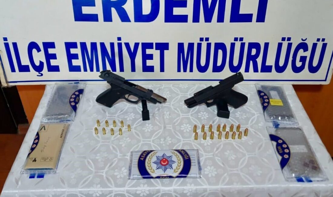 Mersin’in Erdemli ilçesinde, 500 bin TL haraç talep eden 5