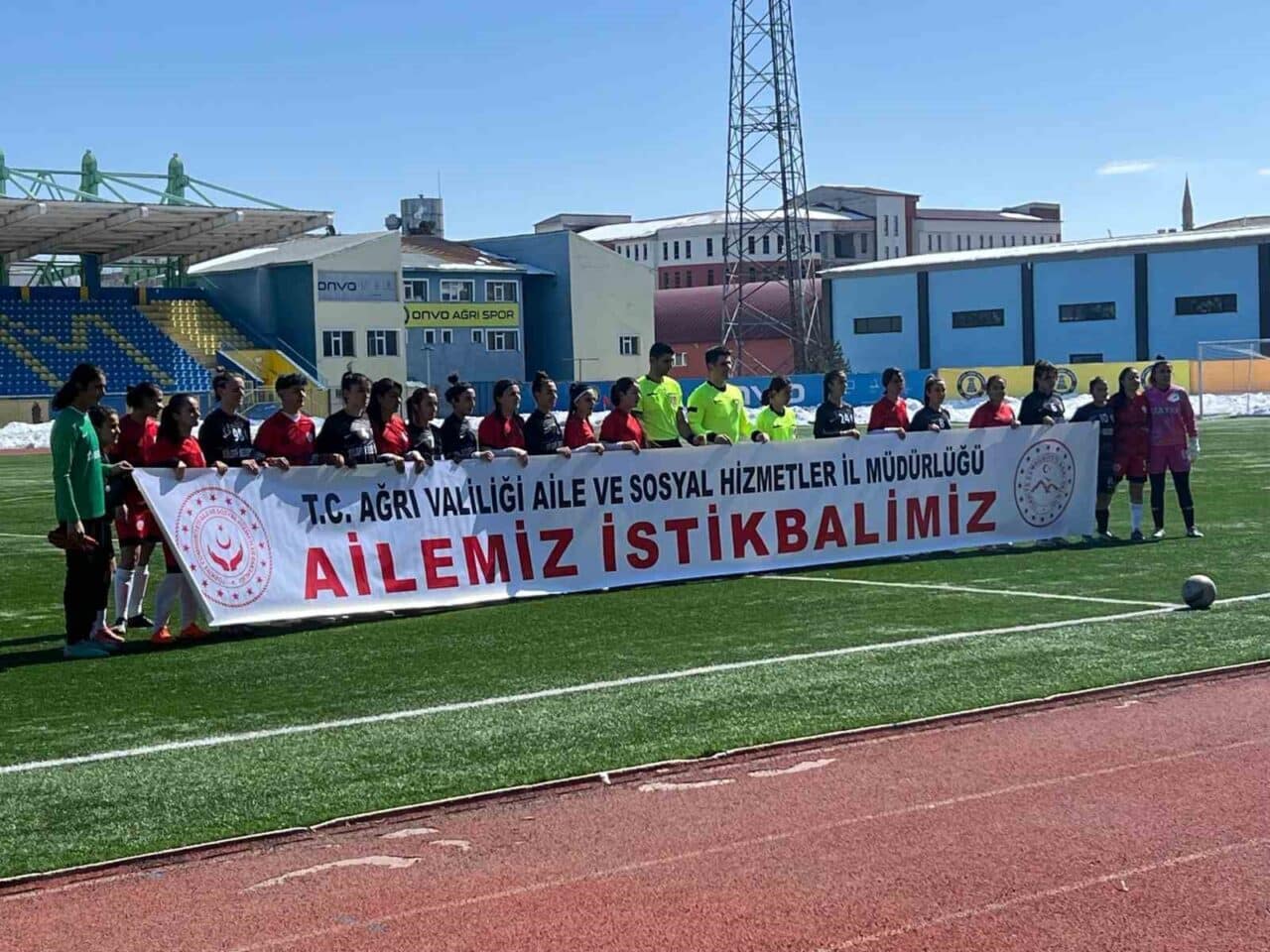 TFF Kadınlar 2. Ligi'nde Ağrı Aile ve Sosyal Politikalar Gençlik