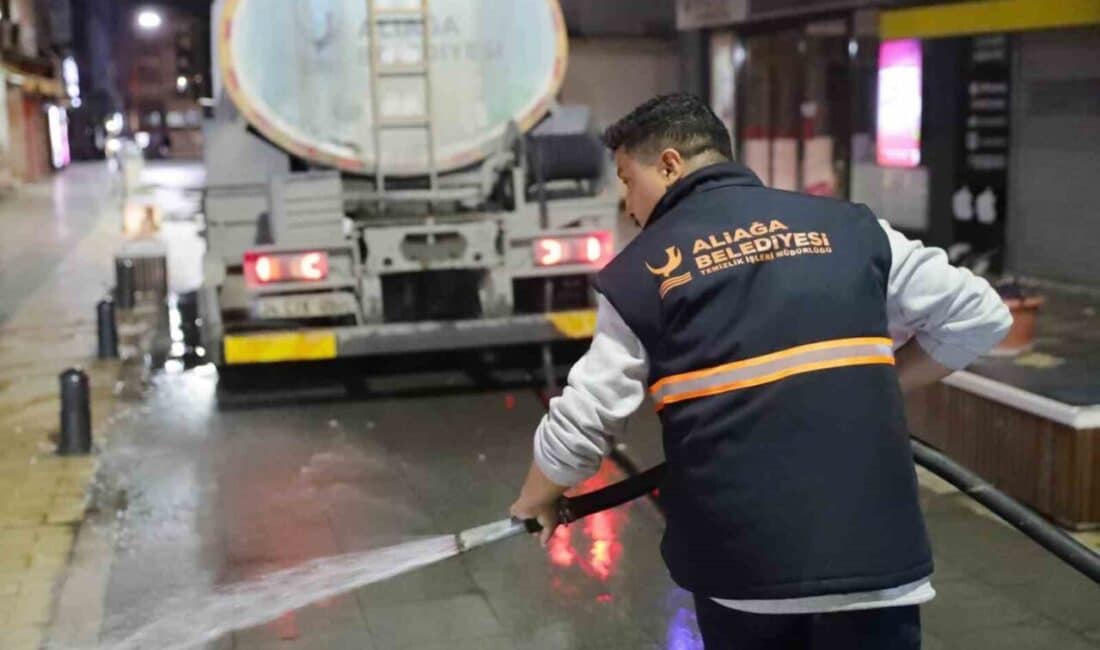 Aliağa’da Bayram Öncesi Temizlik Seferberliği Başlatıldı Aliağa Belediyesi, Ramazan Bayramı öncesinde temizlik çalışmalarını hızlandırarak ilçeyi bayrama