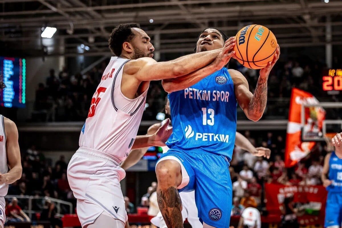 Aliağa Petkimspor, Basketbol Şampiyonlar Ligi'nde son 16 turunda sadece 1