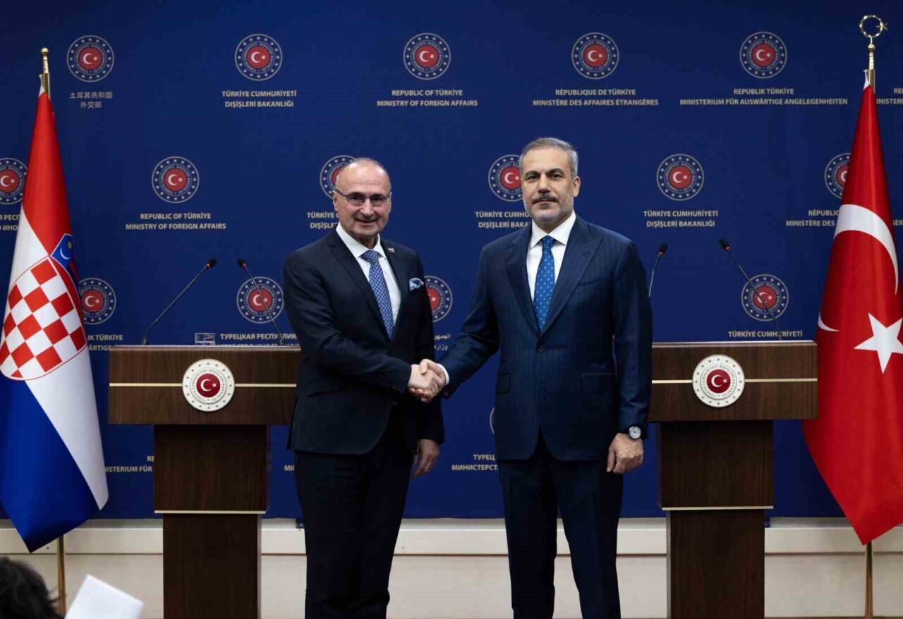 Dışişleri Bakanı Hakan Fidan, Hırvatistan ile güvenlik ve enerji konularındaki