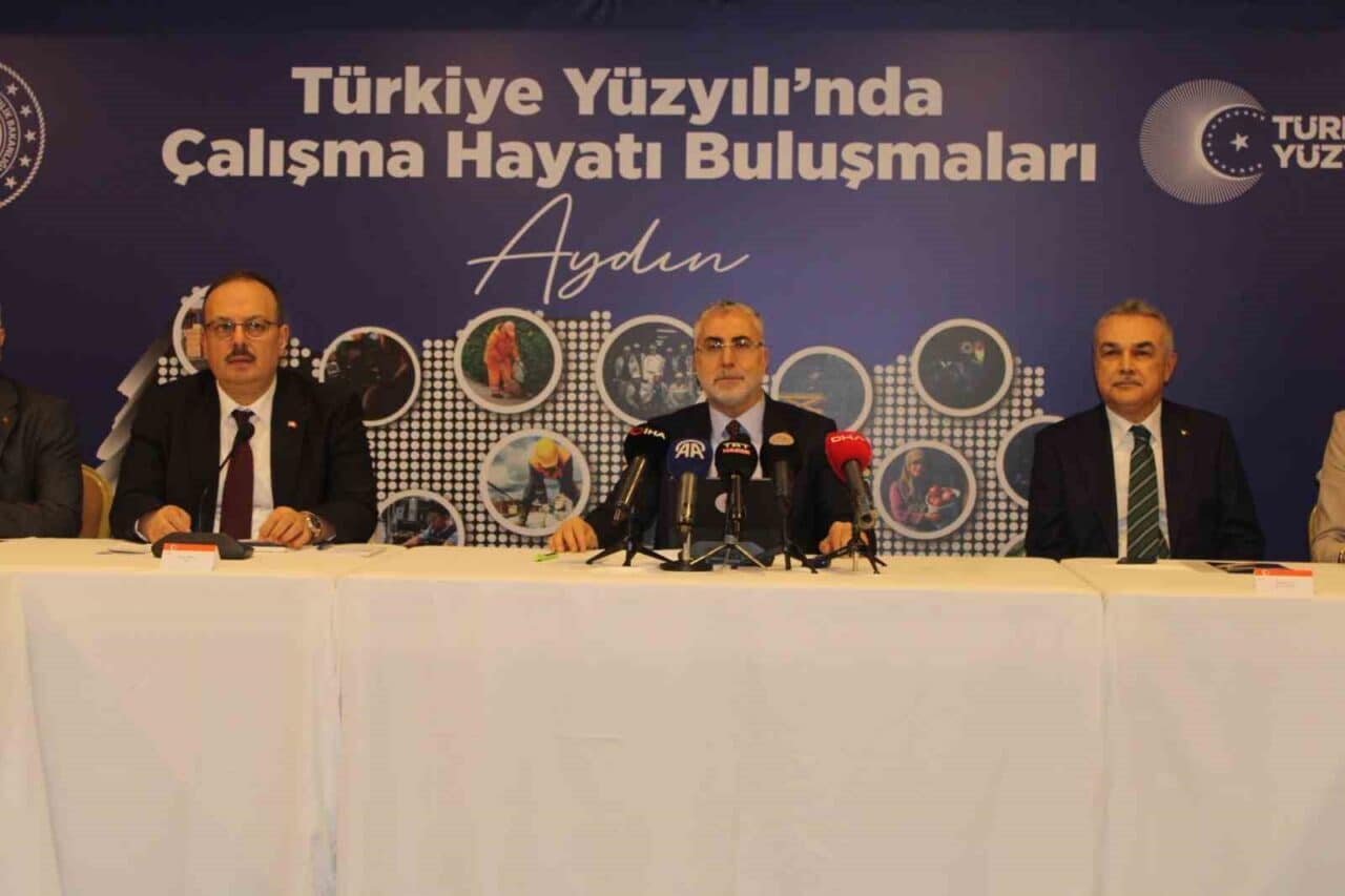 Çalışma ve Sosyal Güvenlik Bakanı Vedat Işıkhan, Aydın’da 2024'te kayıtlı