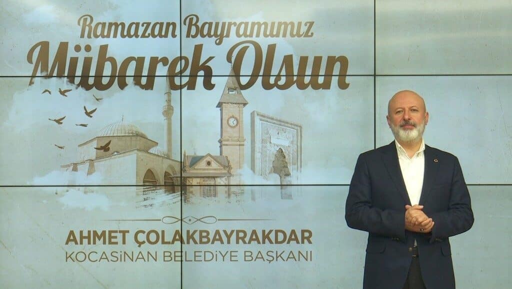 Kocasinan Belediye Başkanı Ahmet Çolakbayrakdar, Ramazan Bayramı'na yönelik yayımladığı mesajda,
