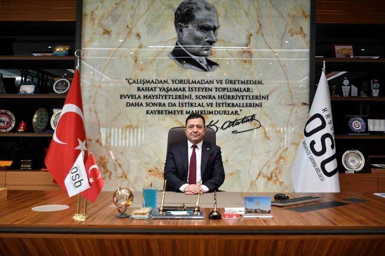 Kayseri Organize Sanayi Bölgesi Yönetim Kurulu Başkanı Mehmet Yalçın, Dubai'de