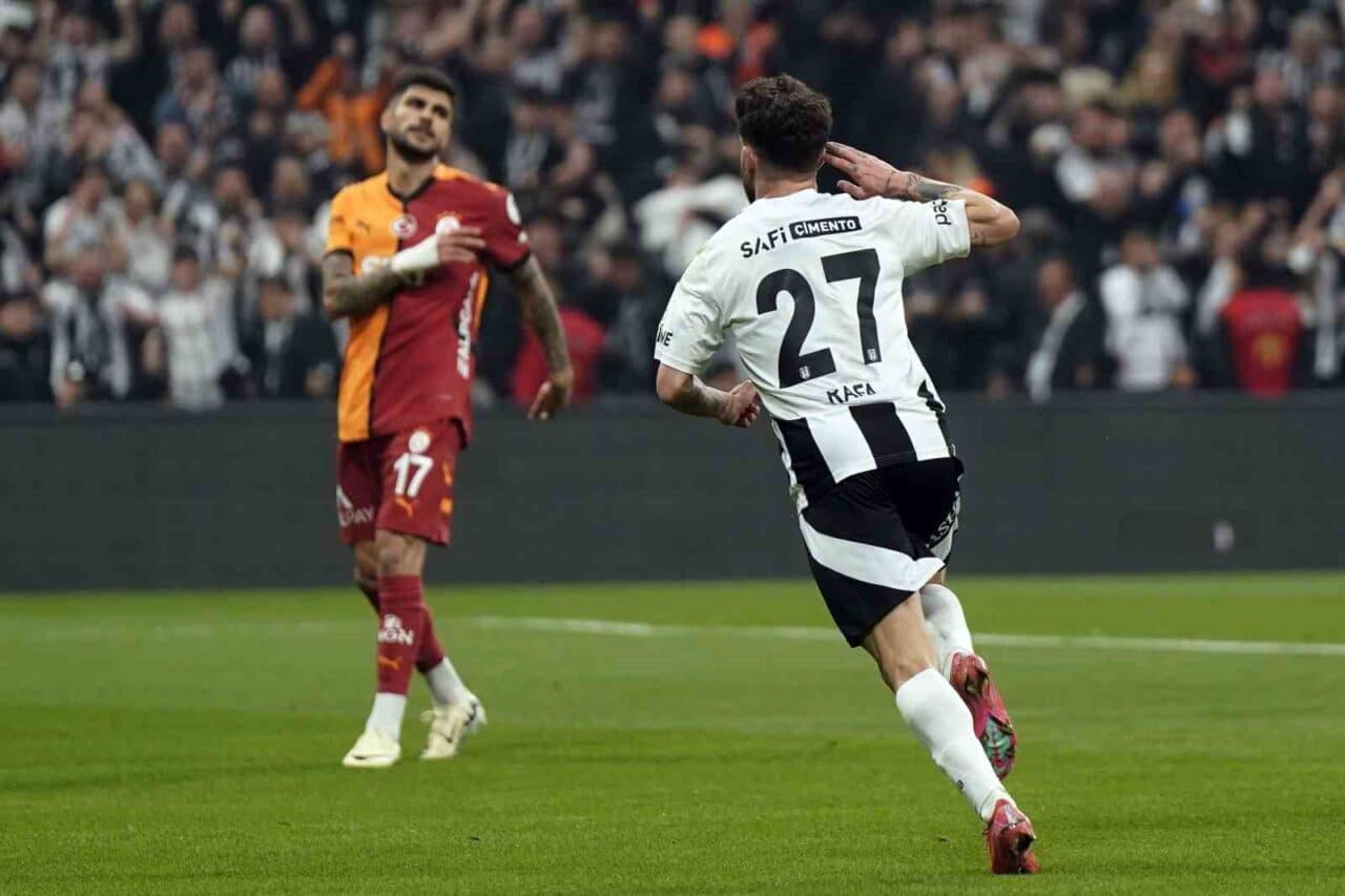 Beşiktaş, Trendyol Süper Lig'in 29. haftasında Galatasaray'ı 2-1 yenerek önemli