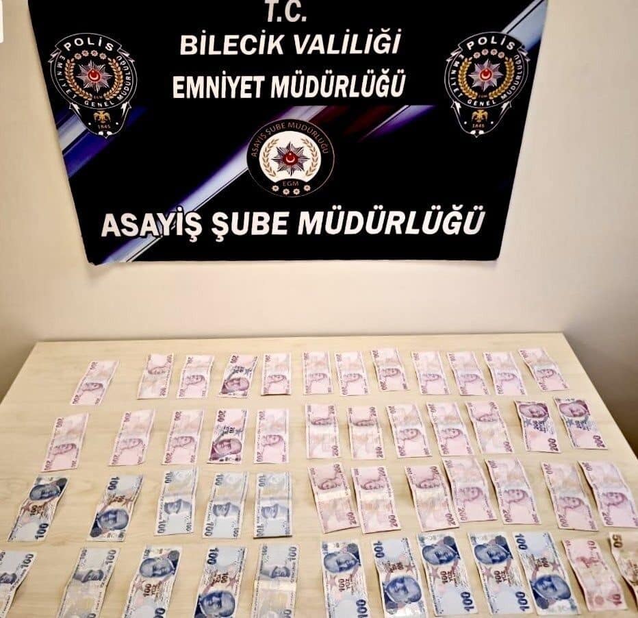 Bilecik Merkez Kapalı Pazar'da yankesicilik olayı, Asayiş Şube Müdürlüğü ekipleri