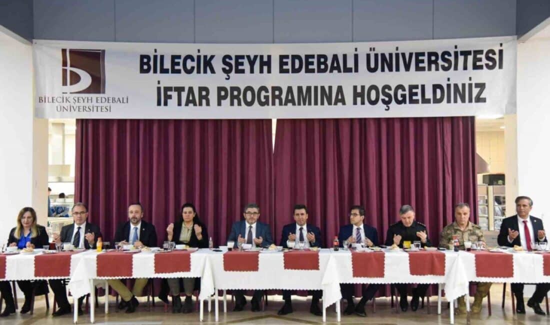 Bilecik Şeyh Edebali Üniversitesi’nde İftar Yemeği ile Akademik ve İdari Personeller Bir Araya Geldi Bilecik Şeyh Edebali Üniversitesi, akademik ve idari personelini iftar yemeğinde