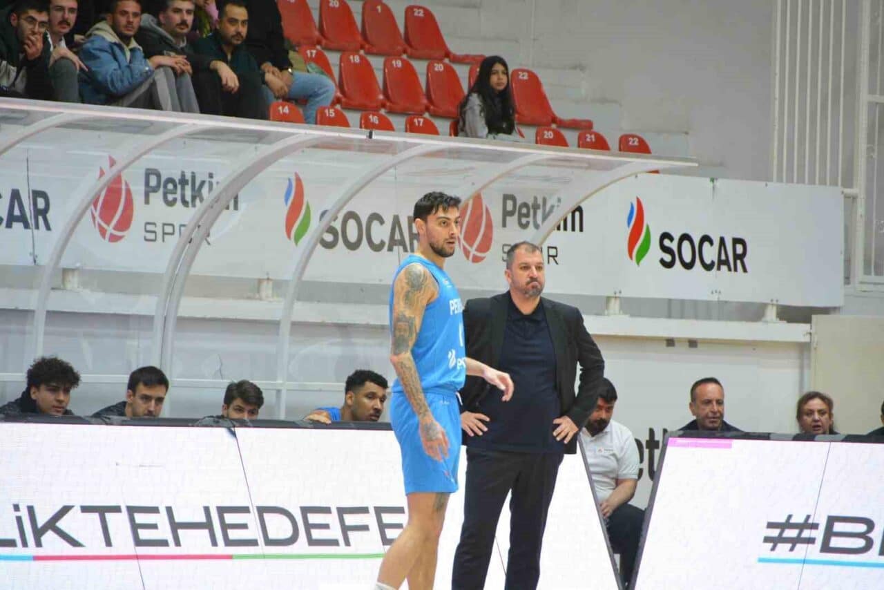 Aliağa Petkimspor Başantrenörü Burak Gören, Tenerife karşısında 85-80'lik yenilgi sonrası,