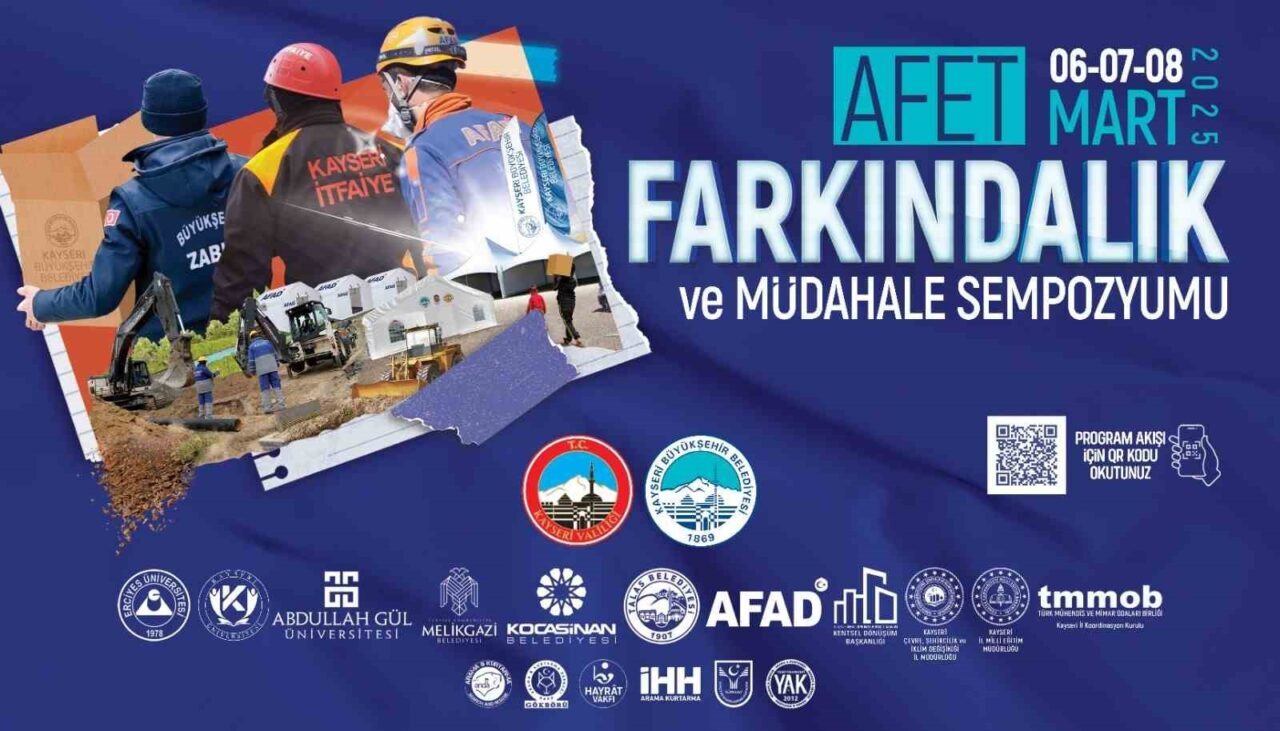 Kayseri Büyükşehir Belediyesi, 6-8 Mart tarihlerinde Deprem Haftası'na özel Afet