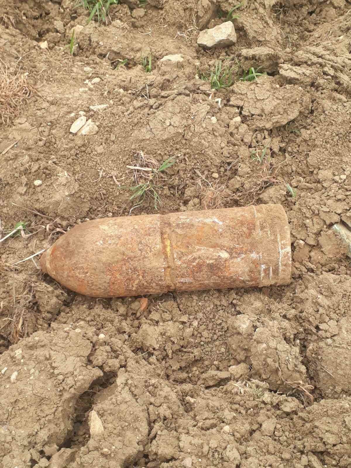 Çanakkale'nin Gelibolu ilçesinde Ocaklı Köyü'nde bir mezar kazısı sırasında, Çanakkale