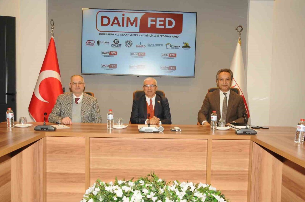 Kızılay 1. Genel Başkan Vekili Ramazan Saygılı, DAİMFED’i ziyaret ederek