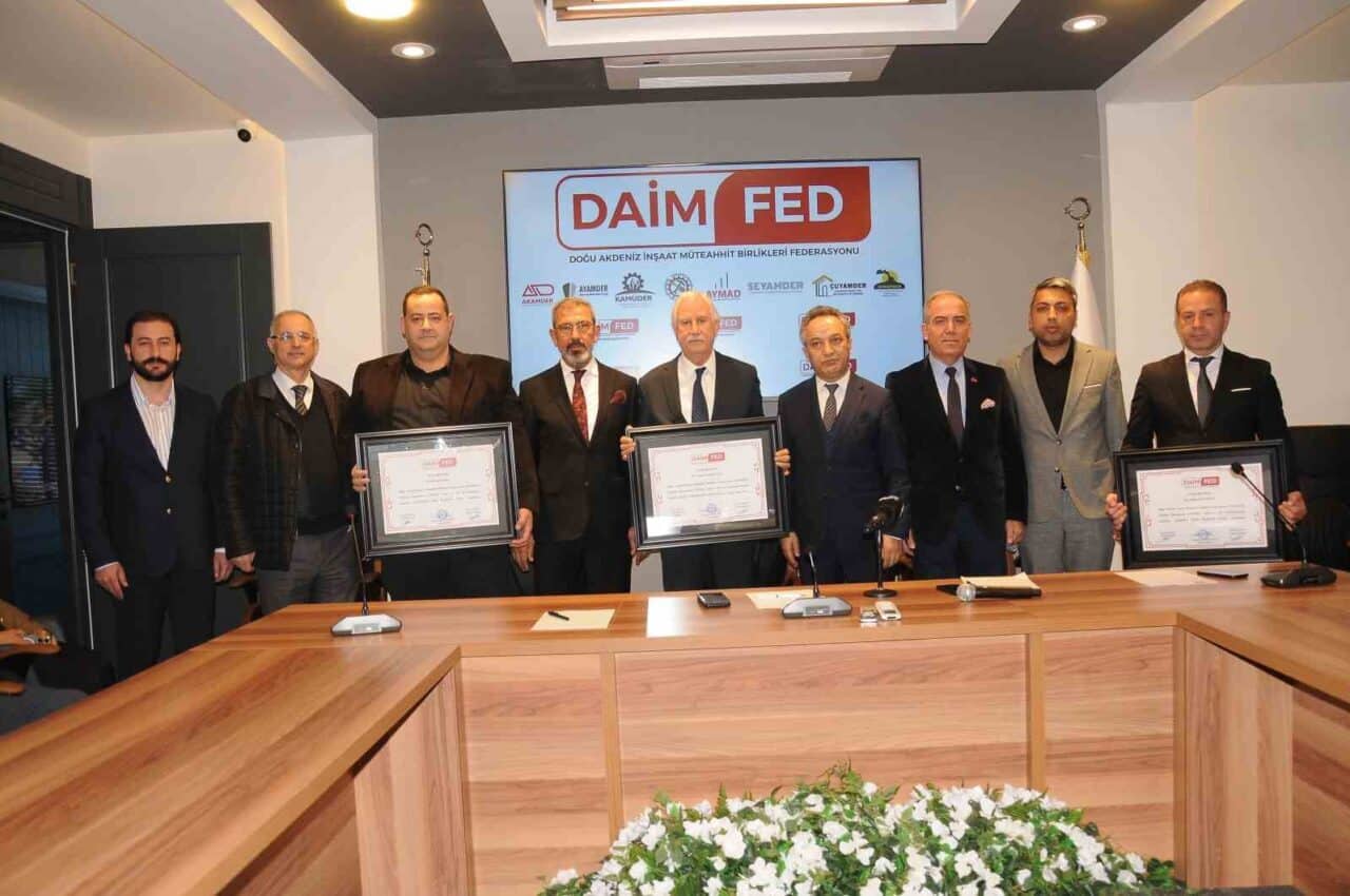 Doğu Akdeniz İnşaat Müteahhit Birlikleri Federasyonu (DAİMFED), Ankara, Gaziantep ve