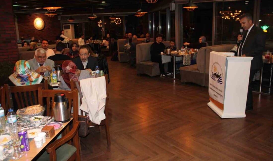Develililer, İftar Programında Buluşarak Dayanışma Ruhu Sergiledi Kayseri Develililer Eğitim Kültür Yardımlaşma ve Dayanışma Derneği, Develililerin katıldığı