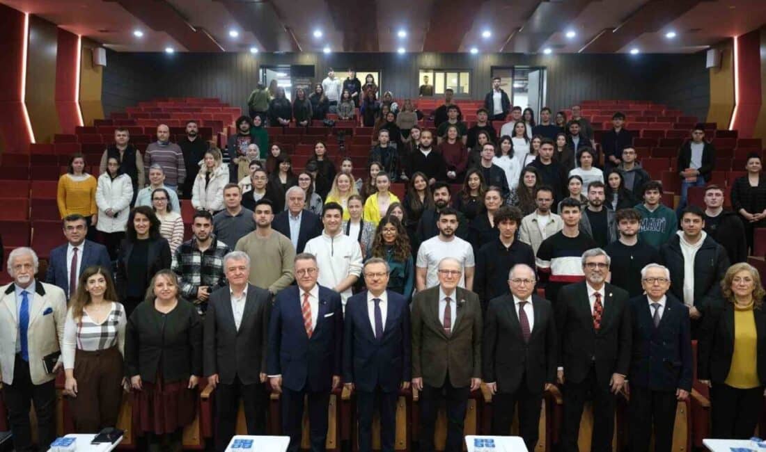 Mudanya Üniversitesi, "Tecrübe Konuşuyor" etkinliğinde Ermetal Şirketler Grubu Başkanı Fahrettin