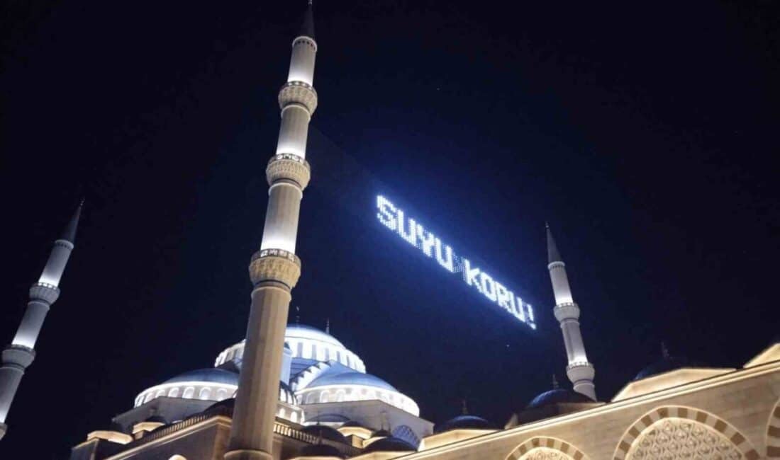 Dünya Su Günü İçin Büyük Çamlıca Camii’nde Su Kaynaklarına Dikkat Çekiliyor İstanbul Tarım ve Orman Müdürlüğü, 22 Mart Dünya Su Günü