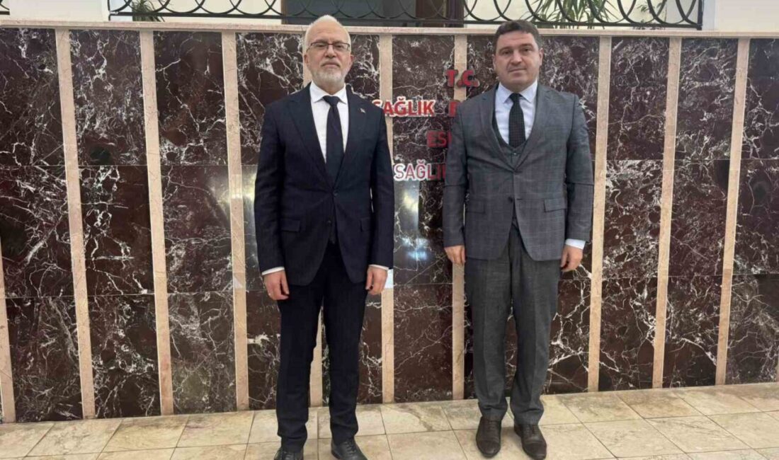 Eskişehir Başsavcısı Karakülah, Sağlık Müdürü Bildirici ile Önemli Konuları Görüştü Eskişehir Cumhuriyet Başsavcısı Üzeyir Karakülah, İl Sağlık Müdürü Doç. Dr.