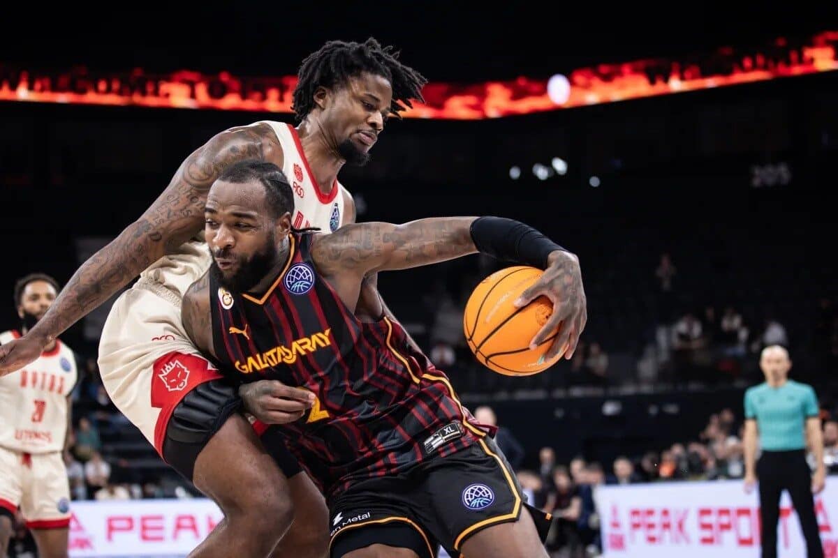 FIBA Şampiyonlar Ligi J Grubu'nda Galatasaray, Rytas Vilnius'u 89-81 yenerek