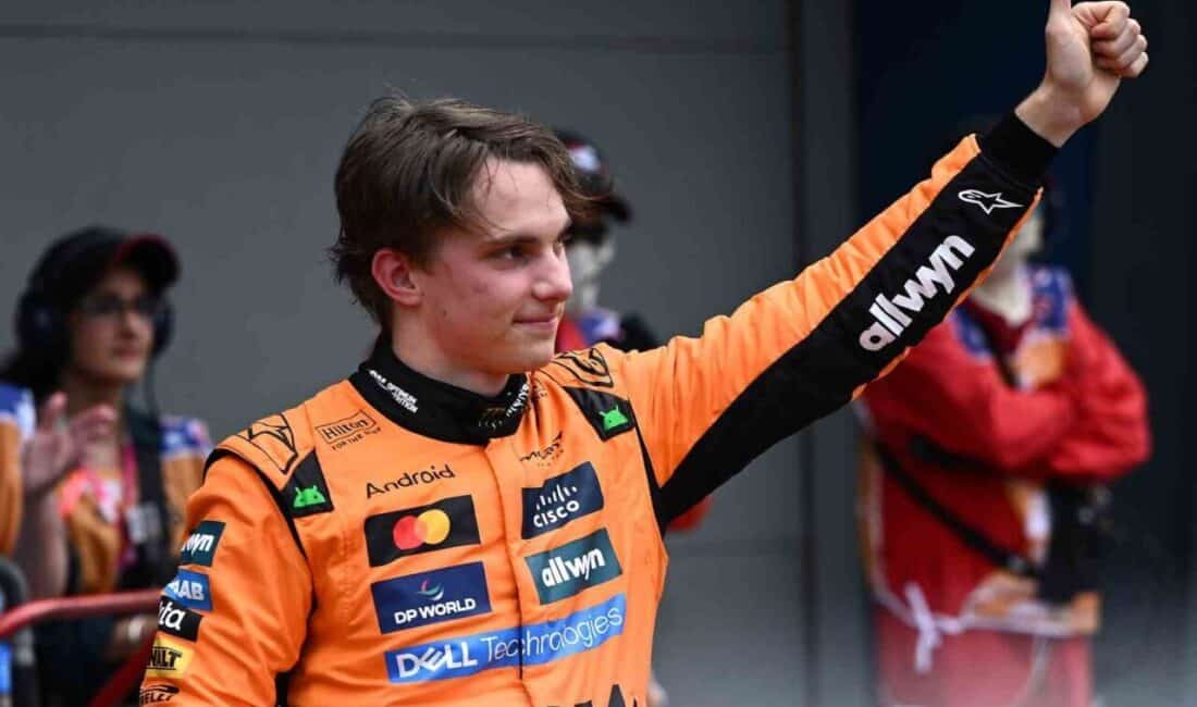 Formula 1 Çin Grand Prix'sini McLaren'ın Avustralyalı pilotu Oscar Piastri
