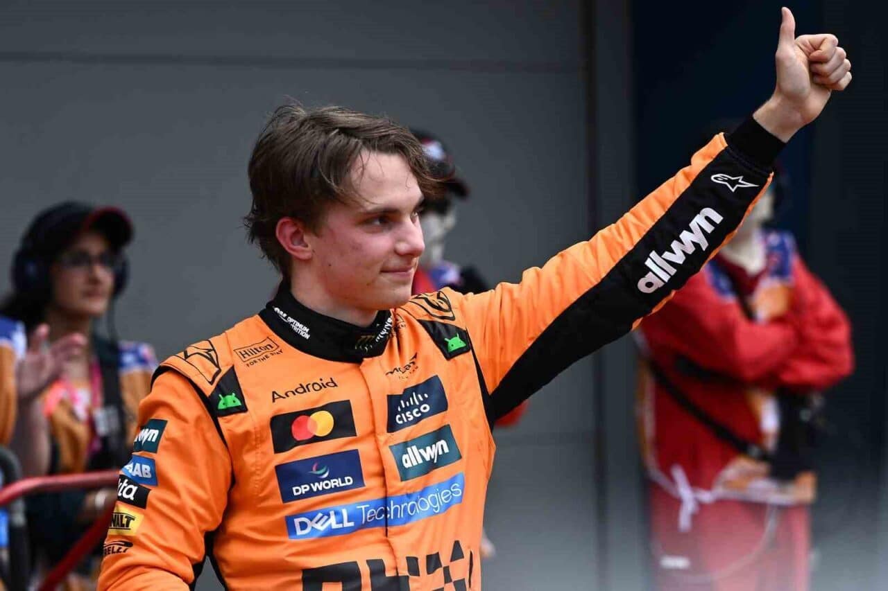 Formula 1 Çin Grand Prix'sini McLaren'ın Avustralyalı pilotu Oscar Piastri