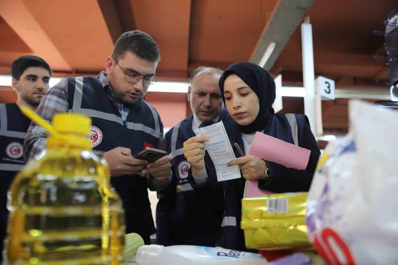 Ticaret Bakanlığı, Ramazan Bayramı öncesi Gaziantep'te 8 denetim ekibi ile