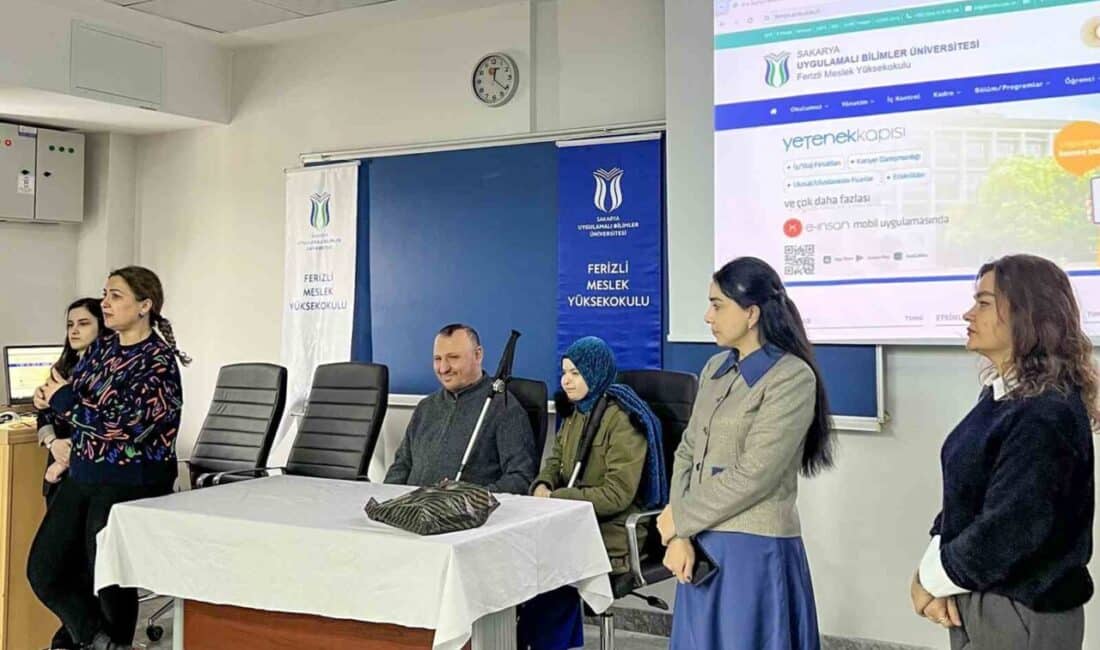 Ferizli MYO’da Görme Engellilere Yönelik ‘Engelli Yaşam’ Semineri ve Golbol Turnuvası Gerçekleştirildi Sakarya Uygulamalı Bilimler Üniversitesi Ferizli MYO, görme engellilerin yaşamına dikkat