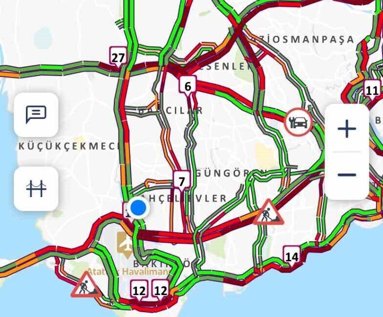 Ramazan Bayramı’nın 2. gününde İstanbul’daki trafik yoğunluğu yüzde 72 seviyesine yükseldi. İstanbul'da Ramazan Bayramı'nın ikinci gününde trafik yoğunluğu yüzde 72'ye çıktı.