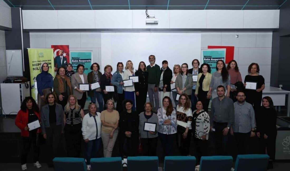Nilüfer Belediyesi’nden Kadın Girişimcilerine Kooperatifçilik Eğitimi Desteği Nilüfer Belediyesi, kadınların ekonomik alanda güçlenmesi için "Kooperatifçilik Eğitimleri" düzenleyerek