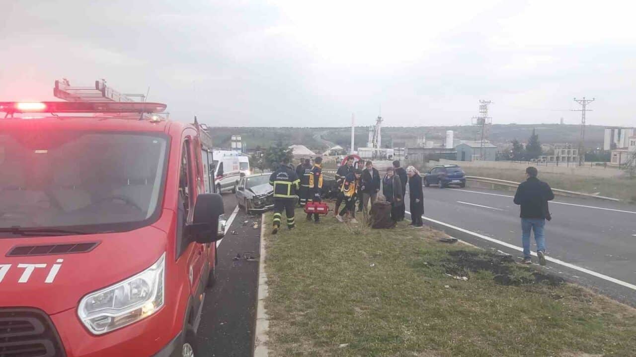 Kırklareli'nde Cemal H. ve Nedim G. arasında gerçekleşen trafik kazasında