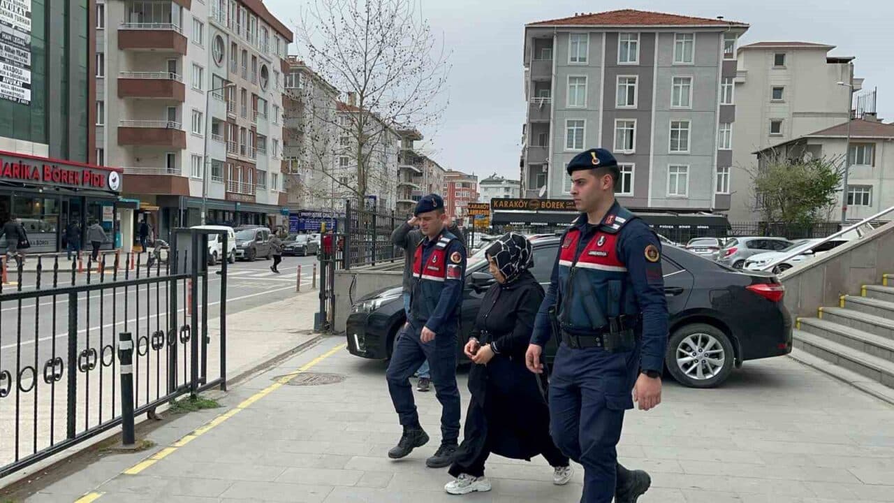 Çerkezköy'de sokakta kaçırılan S.T. ile ilgili olarak yenge S.A. tutuklandı.
