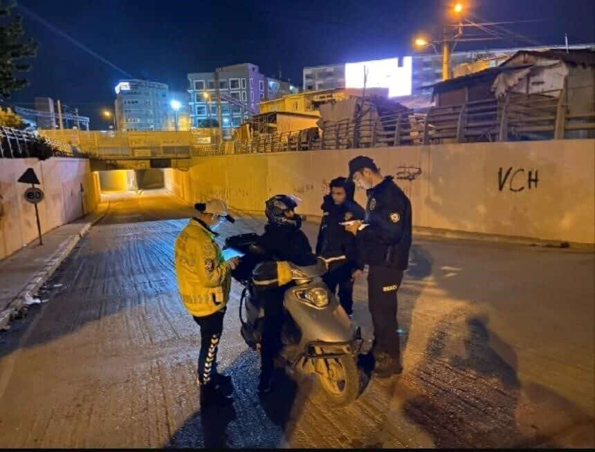 İzmir'in Konak ilçesinde 10-16 Mart tarihleri arasında gerçekleştirilen denetimlerde 114