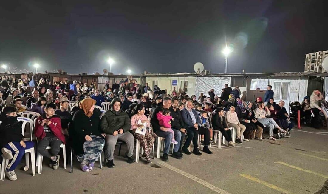 Malatya Büyükşehir Belediyesi, Ramazan Coşkusunu Konteyner Kentlerde Çocuklarla Paylaşıyor Malatya Büyükşehir Belediyesi, Ramazan ayının coşkusunu konteyner kentlerde etkinliklerle yaymaya