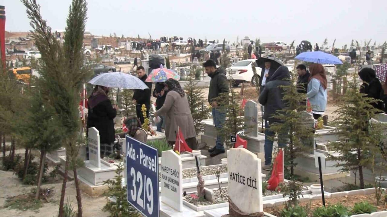 Kahramanmaraş depremlerinde hayatını kaybeden 1,237 Malatyalı, Ramazan Bayramı'nın ilk gününde
