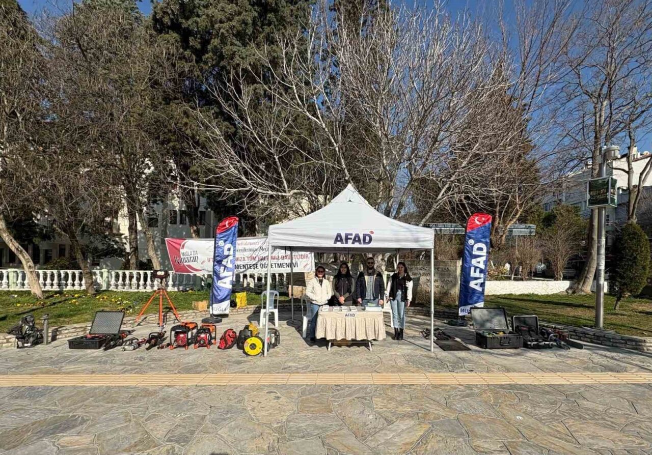 Muğla İl AFAD Müdürlüğü, 1-7 Mart Deprem Haftası dolayısıyla Menteşe'de