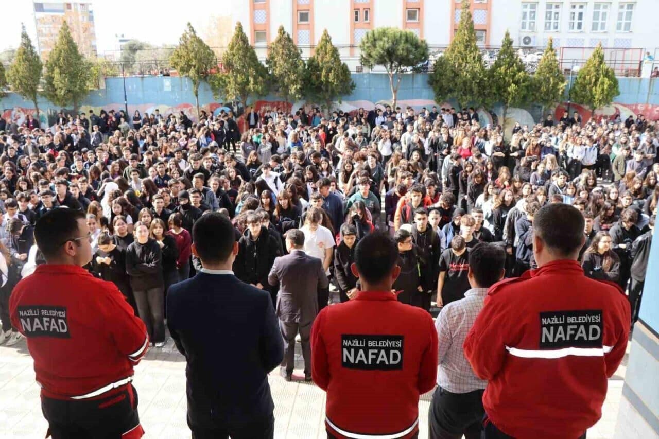 Nazilli Belediyesi Afet ve Acil Durum Ekibi (NAFAD), Deprem Haftası'nda