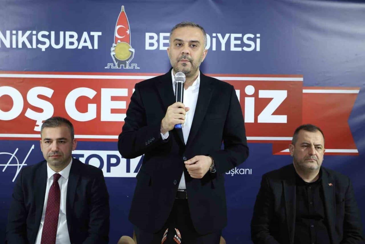Kahramanmaraş Onikişubat Belediye Başkanı Hanifi Toptaş, iftar programında yaptığı açıklamada,