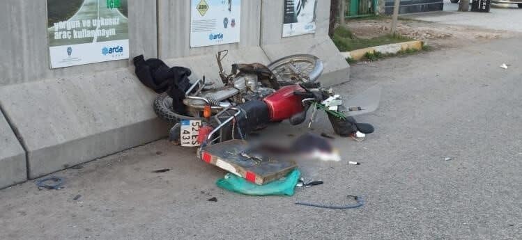 Ordu’nun Fatsa ilçesinde bir cip ile motosikletin çarpışması sonucu Dursun