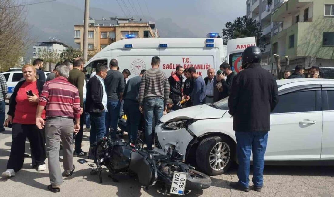 Hatay’da Motosikletin Yere Savrulması Sonucu Sürücü Yaralandı Hatay'da meydana gelen kazada, Mustafa D. yönetimindeki motosiklet, 31 PV