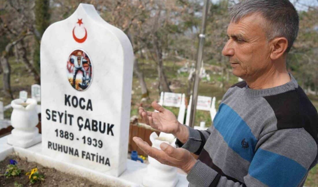 Çanakkale Destanı'nın kahramanı Koca Seyit'in torunu Muhammed Çabuk, dedesinin savaş