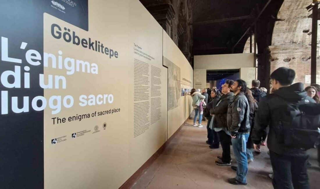 Roma’daki Kolezyum’da açılan "Göbeklitepe: Kutsal Bir Yerin Gizemi" sergisi, 5