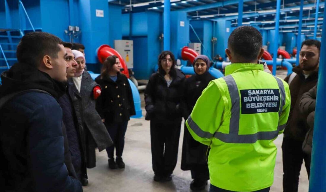 SASKİ, SAÜ Tıp Fakültesi Öğrencilerine İçme Suyunun Arıtım Sürecini Tanıttı Sakarya Büyükşehir Belediyesi Su ve Kanalizasyon İdaresi (SASKİ), Sakarya Üniversitesi